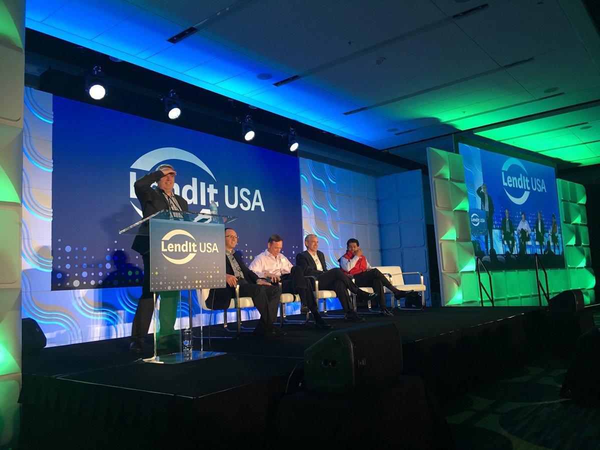 cjhiggins8's tweet photo. @mrfintech taking questions from the audience on whether platforms should have skin in the game. #LendItUSA #KPMG https://t.co/DXBga2BeNN