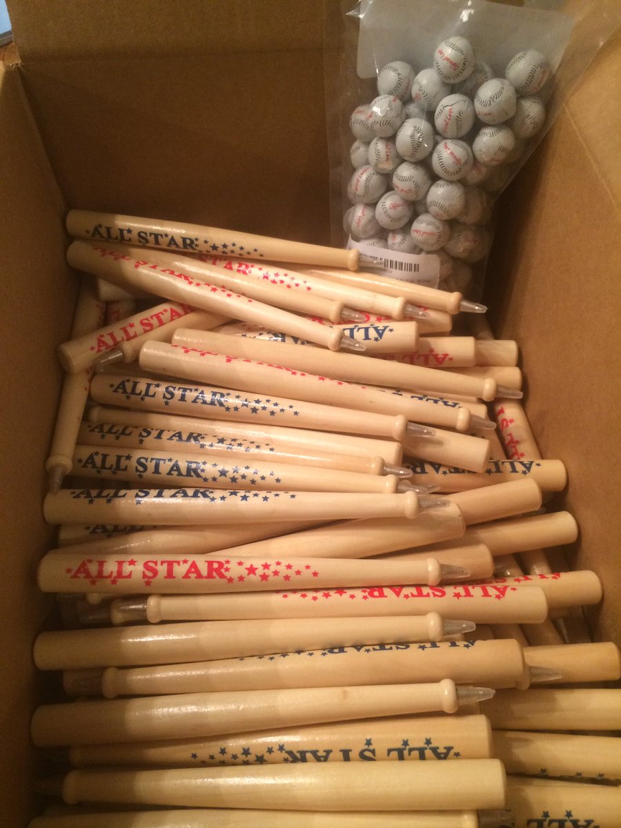 Gas4WMASC's tweet image. Getting campaigning materials ready to go! #StepUpToThePlate ⚾️