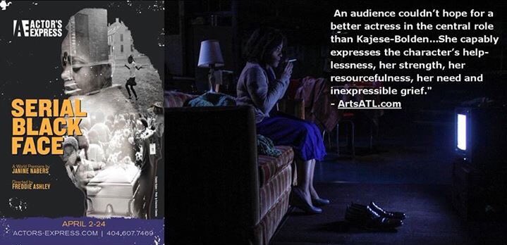 stephenatl's tweet photo. Praise for #serialblackface https://t.co/H3vhLX0fD0 through April 24 only @AExpress https://t.co/7RLjMnpku4