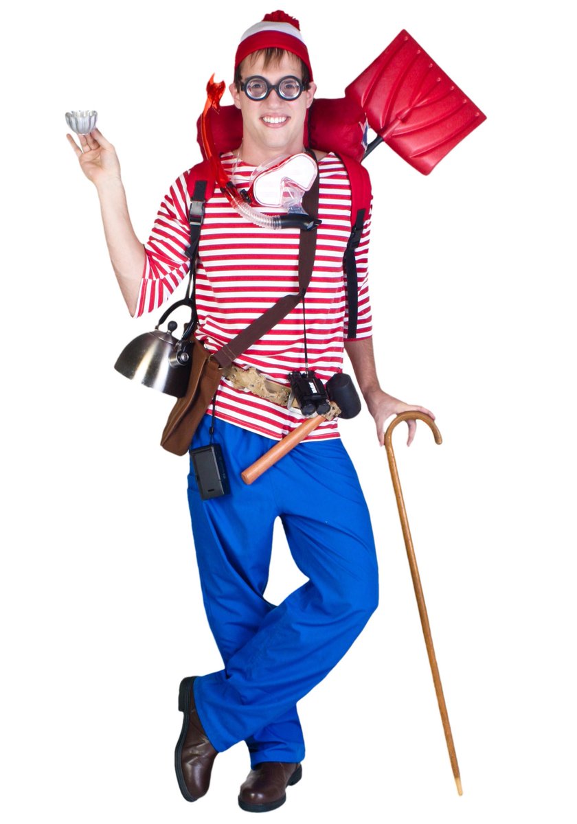 StickahNaish's tweet photo. WHERE'S WALDO? Wednesday is coming right up!!!!! We won't be having any trouble finding him tomorrow. #challengeweek https://t.co/dsYpgvCmpg