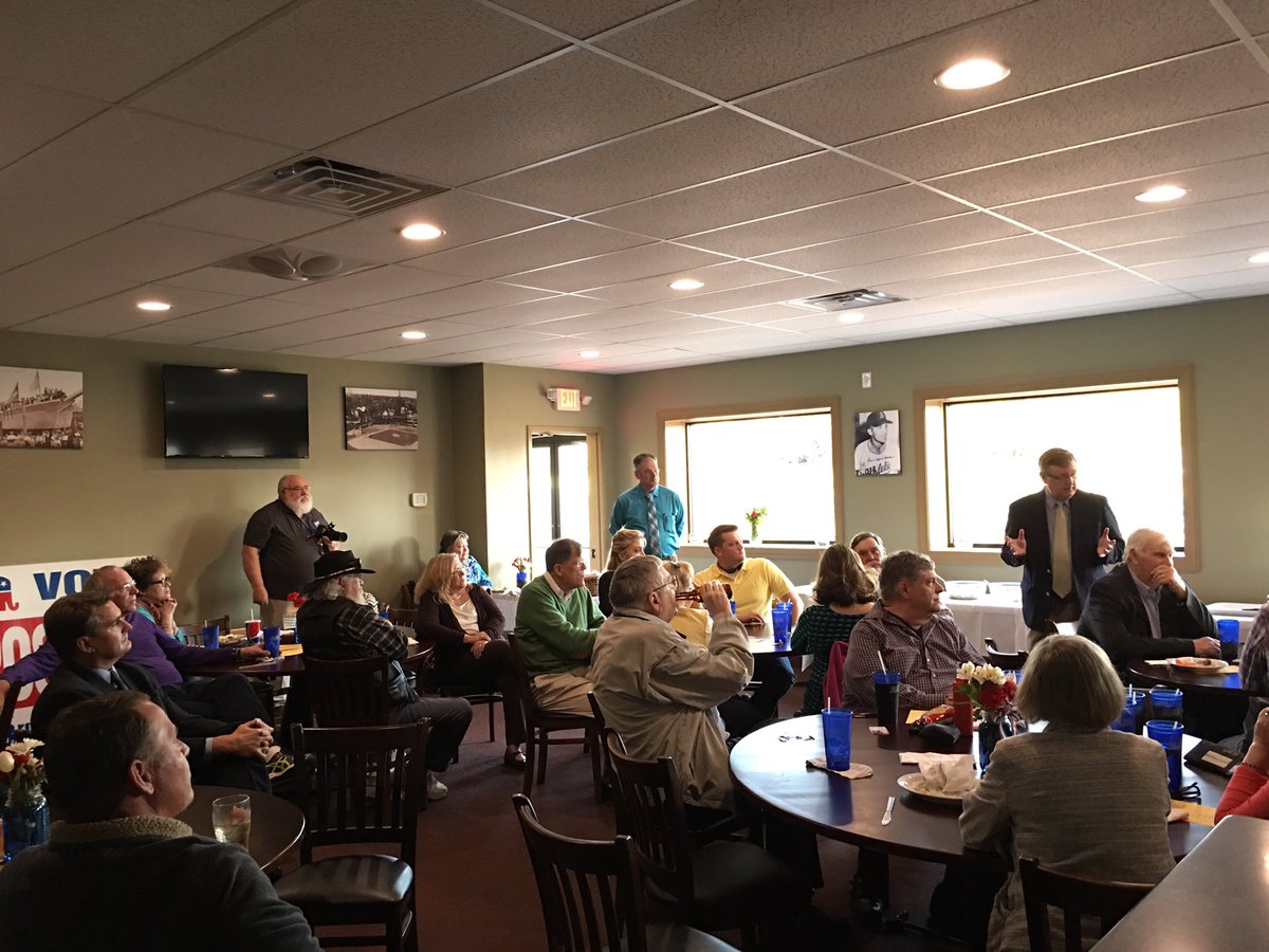 postles33rd's tweet photo. Great crowd tonight for my campaign announcement event! Thanks to everyone that came out! #VotePostles #netde https://t.co/tACrcg0EGk