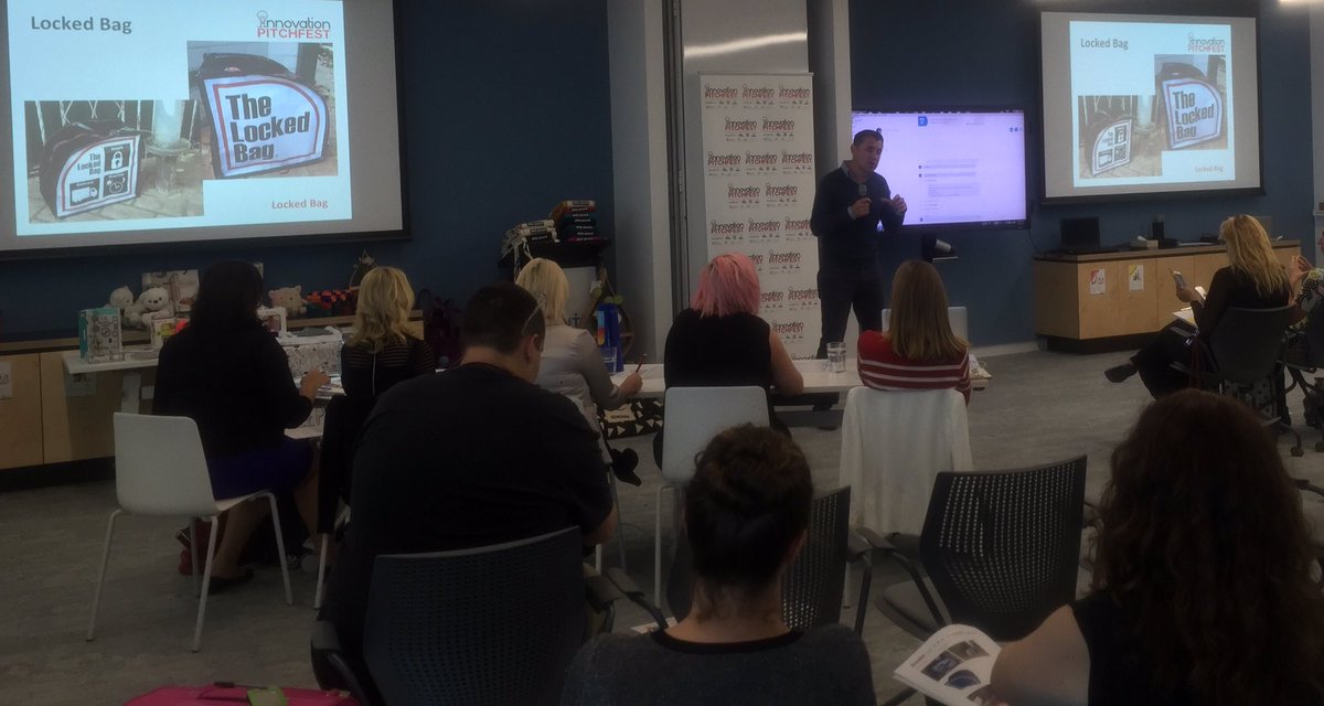 QuickBooksAU's tweet photo. The pitches have begun! Great to have @InnovationPitch at Intuit HQ today. #startups #Innovation https://t.co/arzEkPUL0n