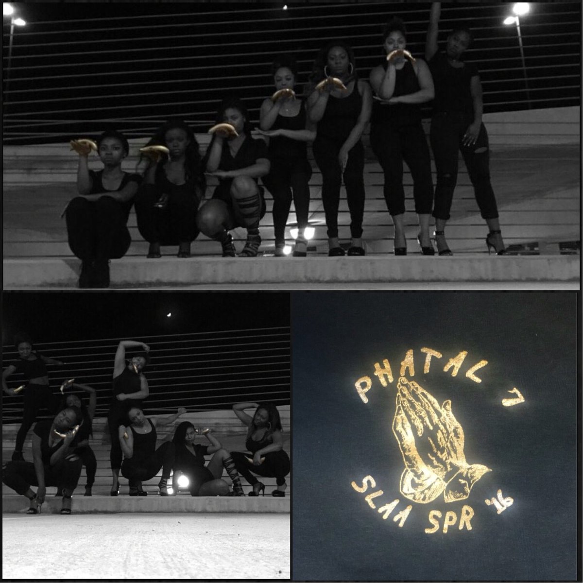 WoooahDere_Kay's tweet photo. #StrutLikeAAlpha tomorrow at 7!! #Phatal7 about to shut that hoe down !!! 🐒🍌🔥💛 https://t.co/TLotKzhk4k