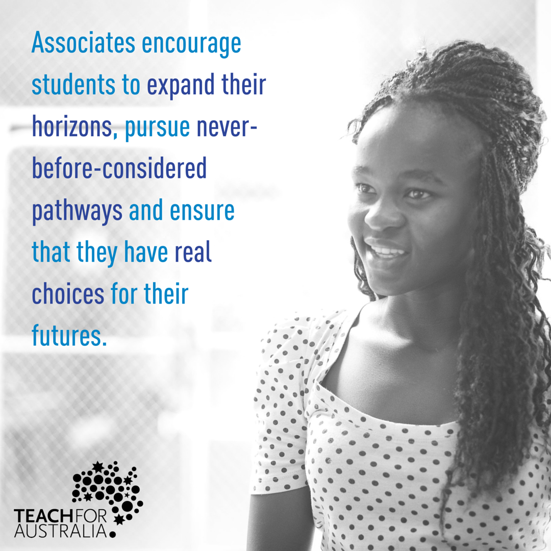 TeachForAU's tweet photo. The work our Associates do opens doors. Find out more: https://t.co/43nGLG9oqB #TFAimpact https://t.co/NXNR9D5uF7