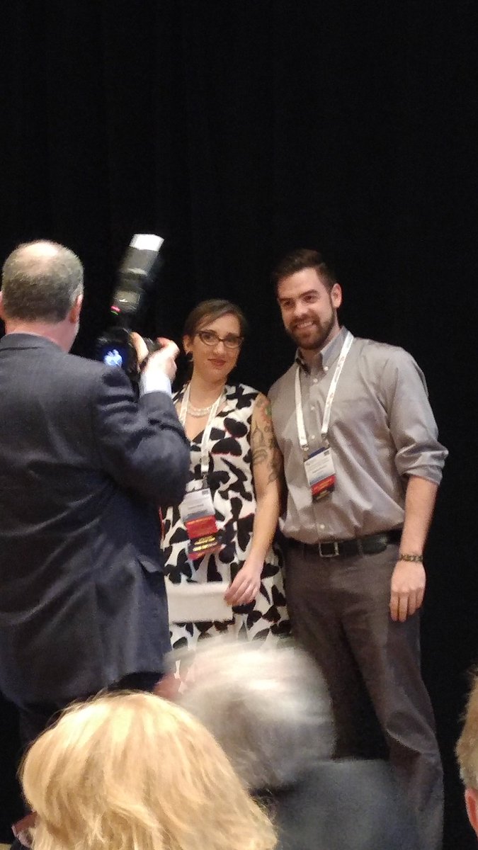 WEAOYP's tweet photo. Congratulations @NatashaNiznik for having the Best Student/YP Paper Presentation! #WEAO2016 https://t.co/q6cXLfbJRK