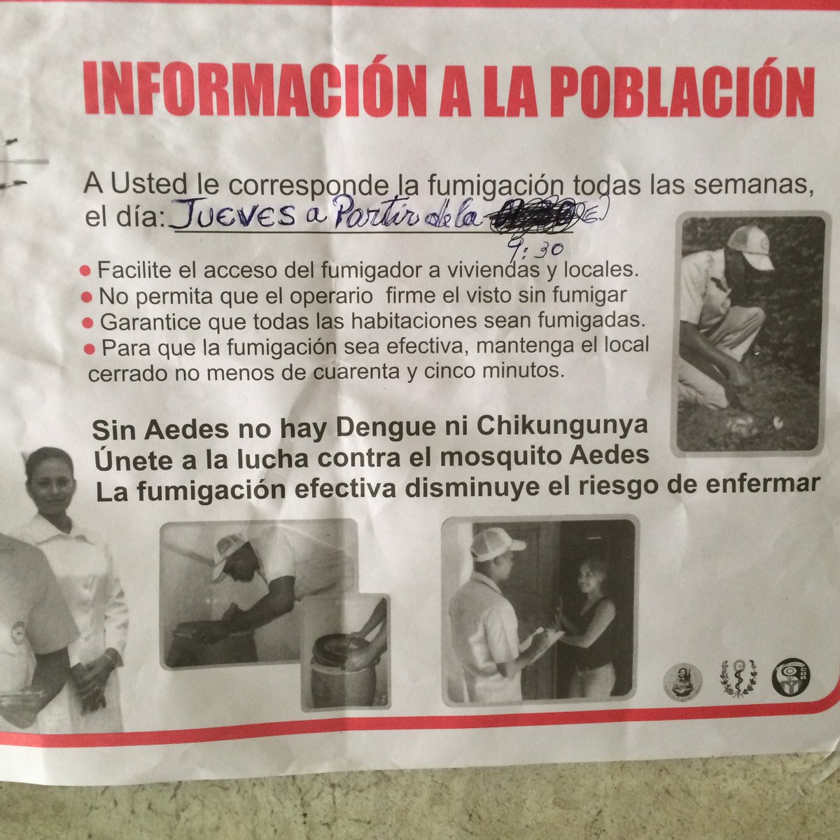 PubRadioTracy's tweet photo. Cuba going all out with pesticide/education campaign to stop zika. #PureCuba @MichiganRadio https://t.co/xBPvkCf1W3