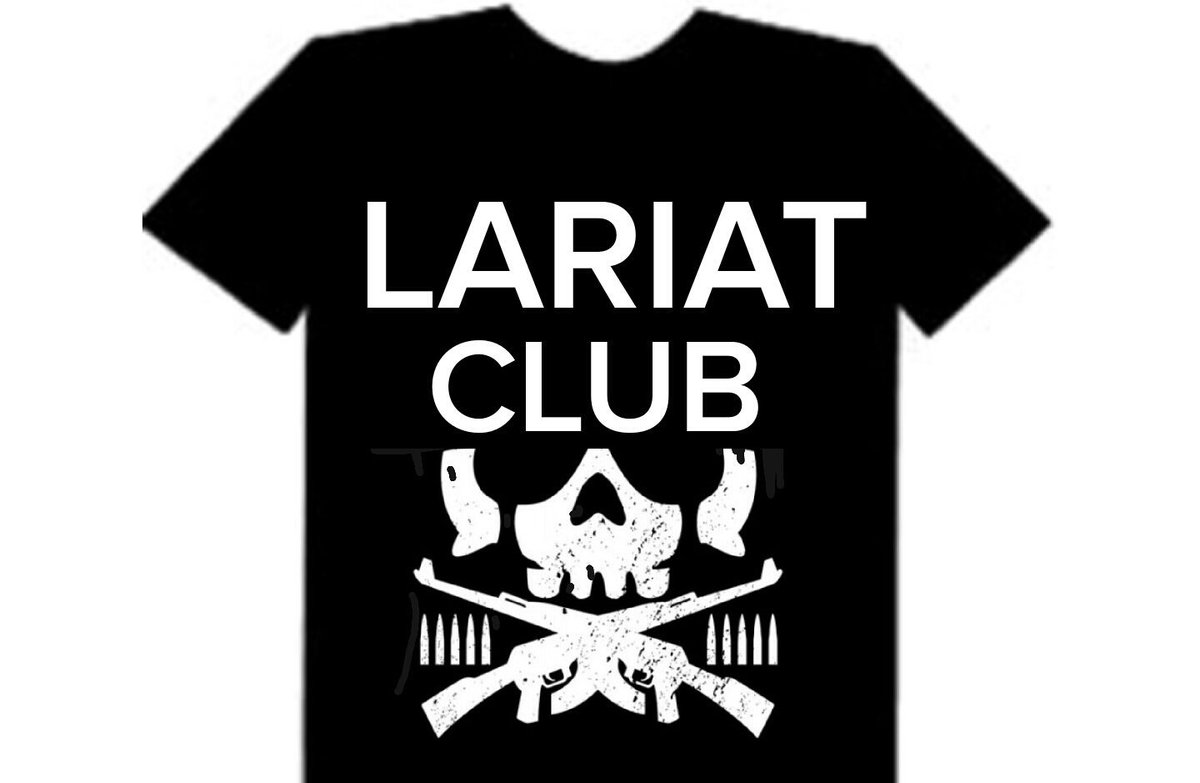 RainMaggle23's tweet photo. Ladies and Gentleman #LariatClub T Shirt is now available in https://t.co/o5dOJxWsvj 50% Off https://t.co/dGQepBJb91