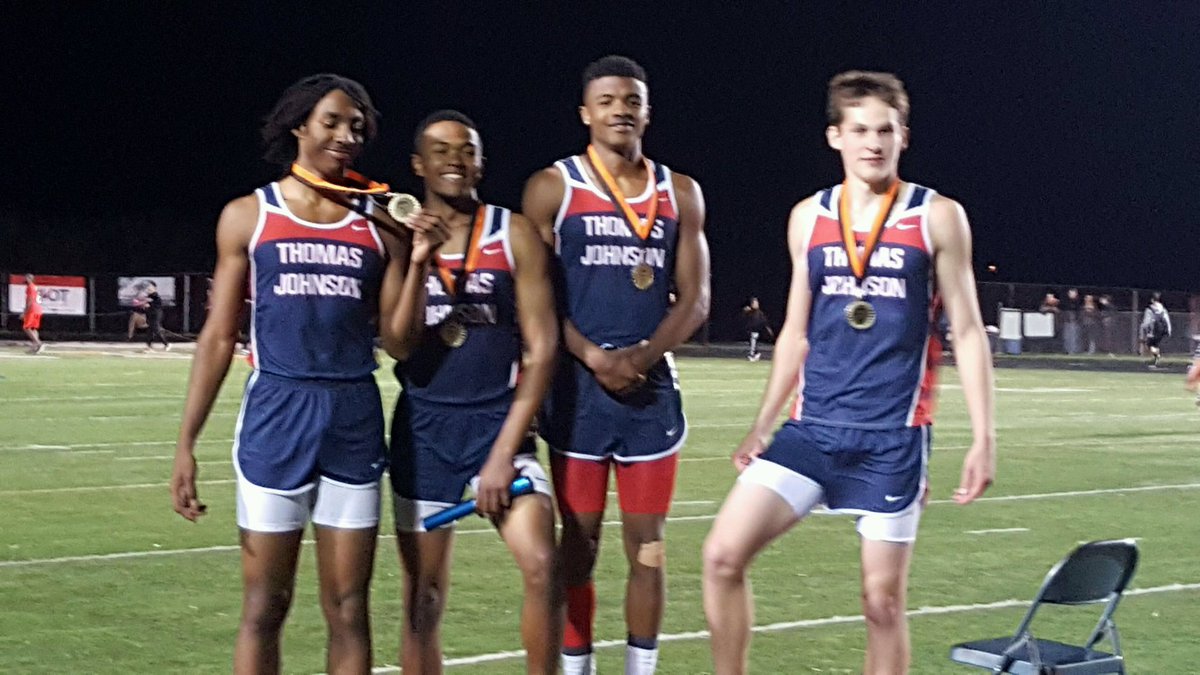Congrats 4x200...3rd place and 4x400 1st place @ Don Boyer meet <a href="/patriot_tj/">TJ Patriot Council</a> <a href="/TJ_Patriots_/">TJ Student Section❗️</a>