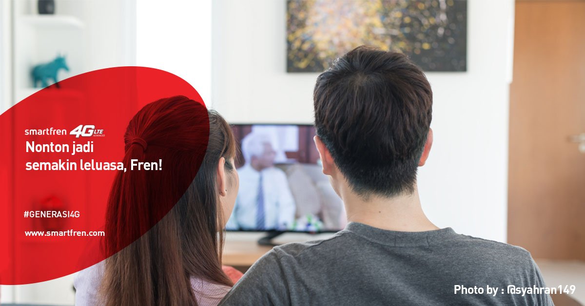 Kamu bisa nonton film atau video hanya dengan koneksikan Andromax dgn perangkat TV Fren! #Generasi4G