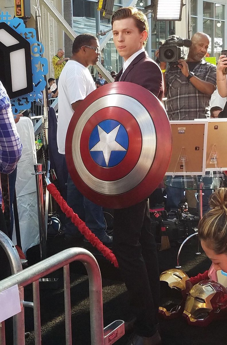 "Cap really... Stop leaving your shield open handed... Gosh someone could steal it."