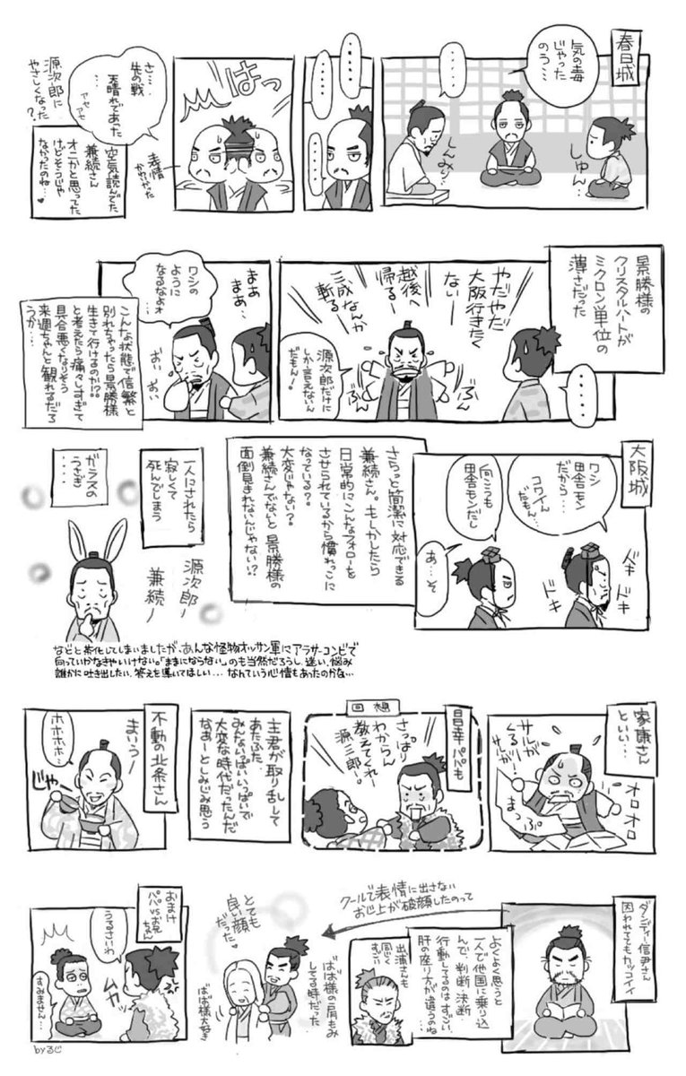るじ 真田丸終わって迷走中 Lujirulujiru さんの漫画 3作目 ツイコミ 仮