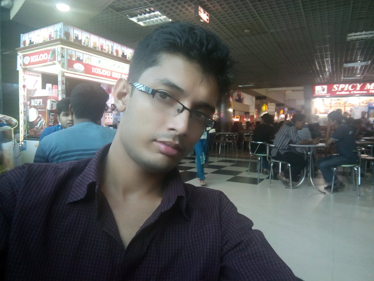 Me and my first tweet .