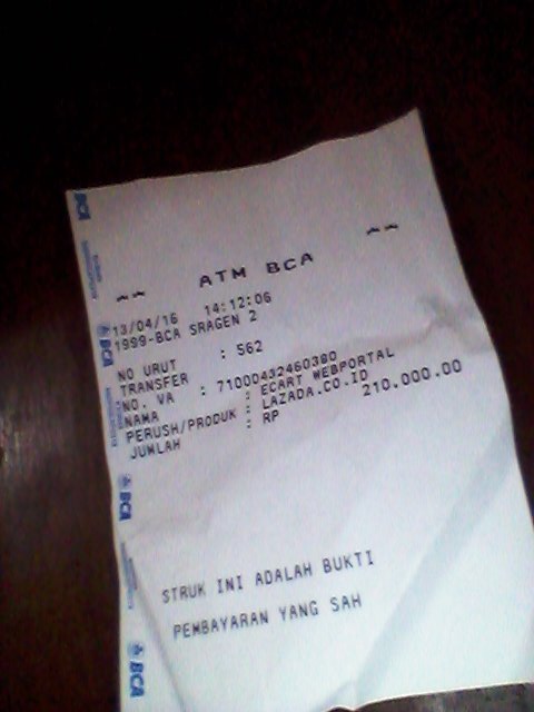 GofarIsmail14's tweet photo. @LazadaIDCare order nomor 396575928 sudah sya transfer. Tlong sgera di proses. Trims.. https://t.co/4bdXGeuzTF
