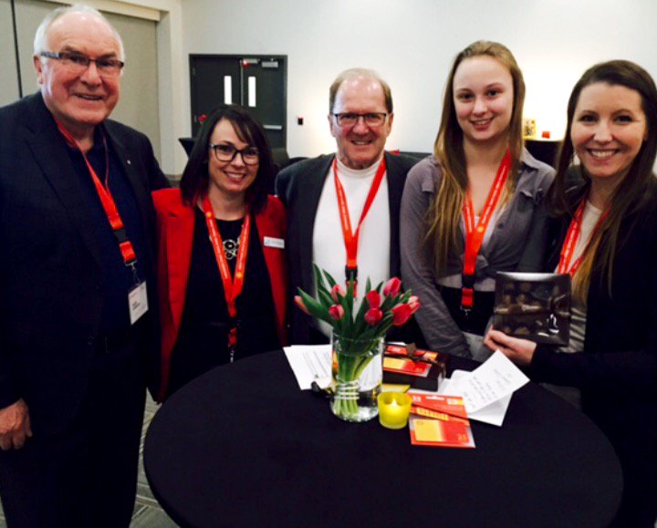 Shell_Canada's tweet photo. Inspiring women in trades. Excited to launch @CAREERSNextGen Young Women in Trades/Technologies program #ymm #rmwb https://t.co/iqf4HnCqB0