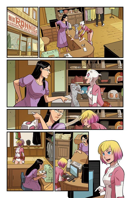 【お仕事】グウェンプール1巻「The Unbelievable Gwenpool #1」が本日4/13アメリカで発売になりました。久々のマーベルでの連載です。日本では来週あたりに入荷されると思いますのでどうぞよろしくお願いしますー! 