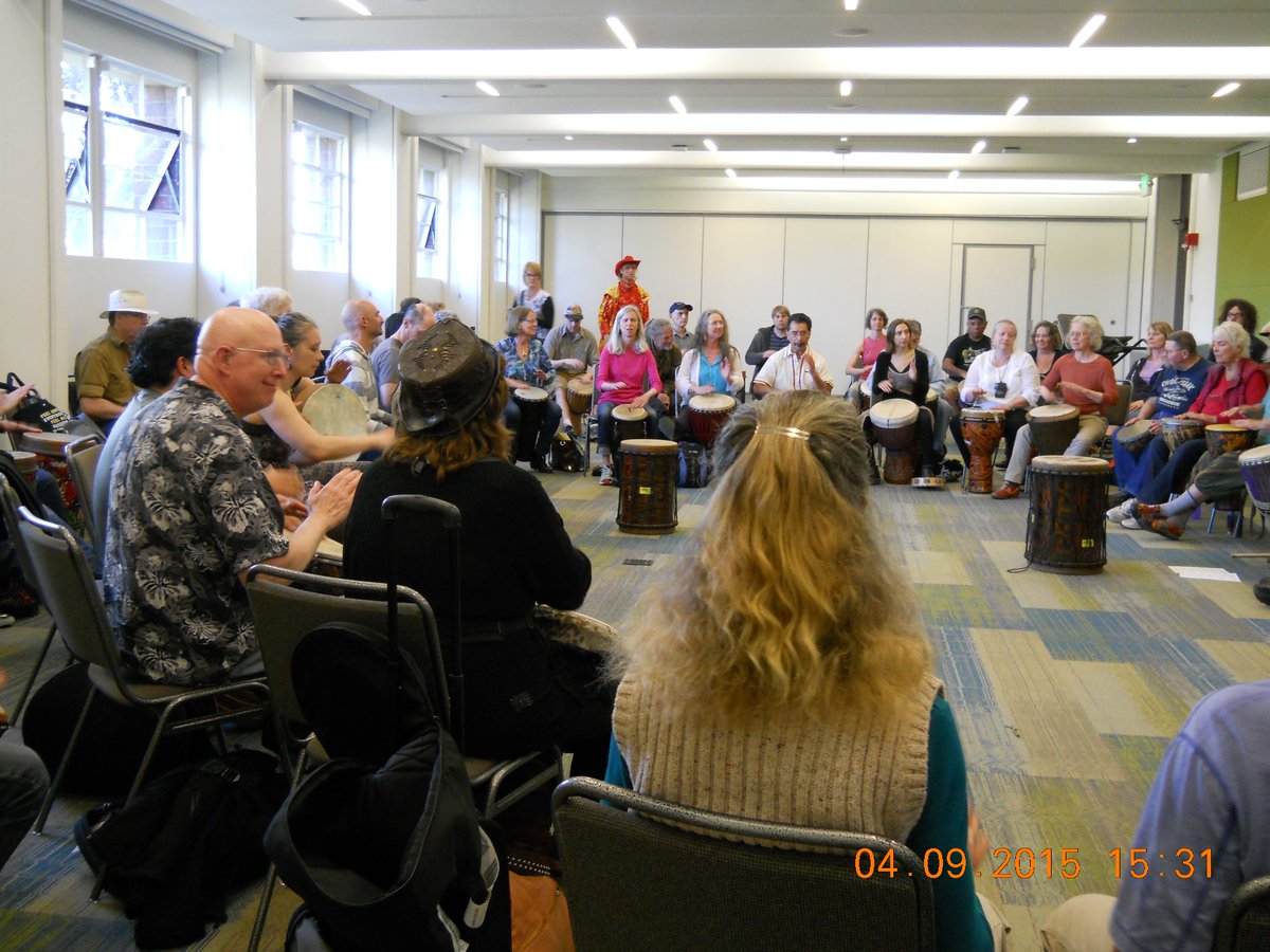 SWPSSeattleWRF's tweet photo. #WRF2016  Drum Workshop https://t.co/go5PM3H7RW