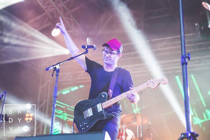 Barnaby Weir from The Black Seeds on the Jim Beam Dub &amp; Roots Stage at #HG16