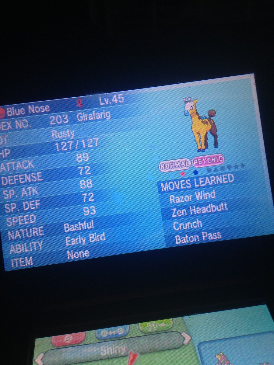 aa030498's tweet photo. @aDrive_tK 4 shinies today!!! Now hunting Psyduck https://t.co/20hiOcy73g
