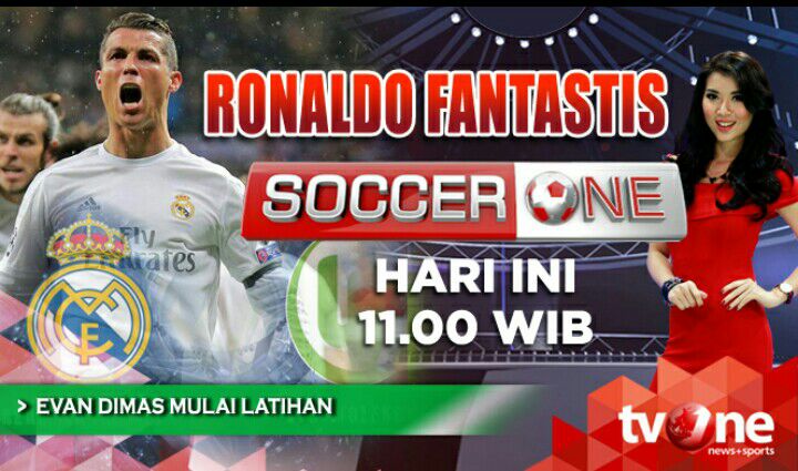 Soccer One Siang Ini Bersama <a href="/Kantywidjaja/">Kanty Widjaja</a> Hanya di tvOne