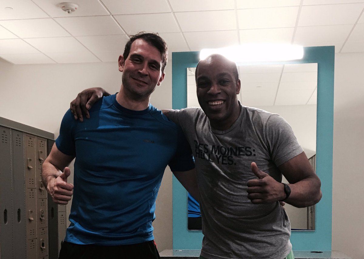 That's how we do it @InsuranceAccel in preparations for the Global Insurance Symposium! #health #fitness #DesMoines