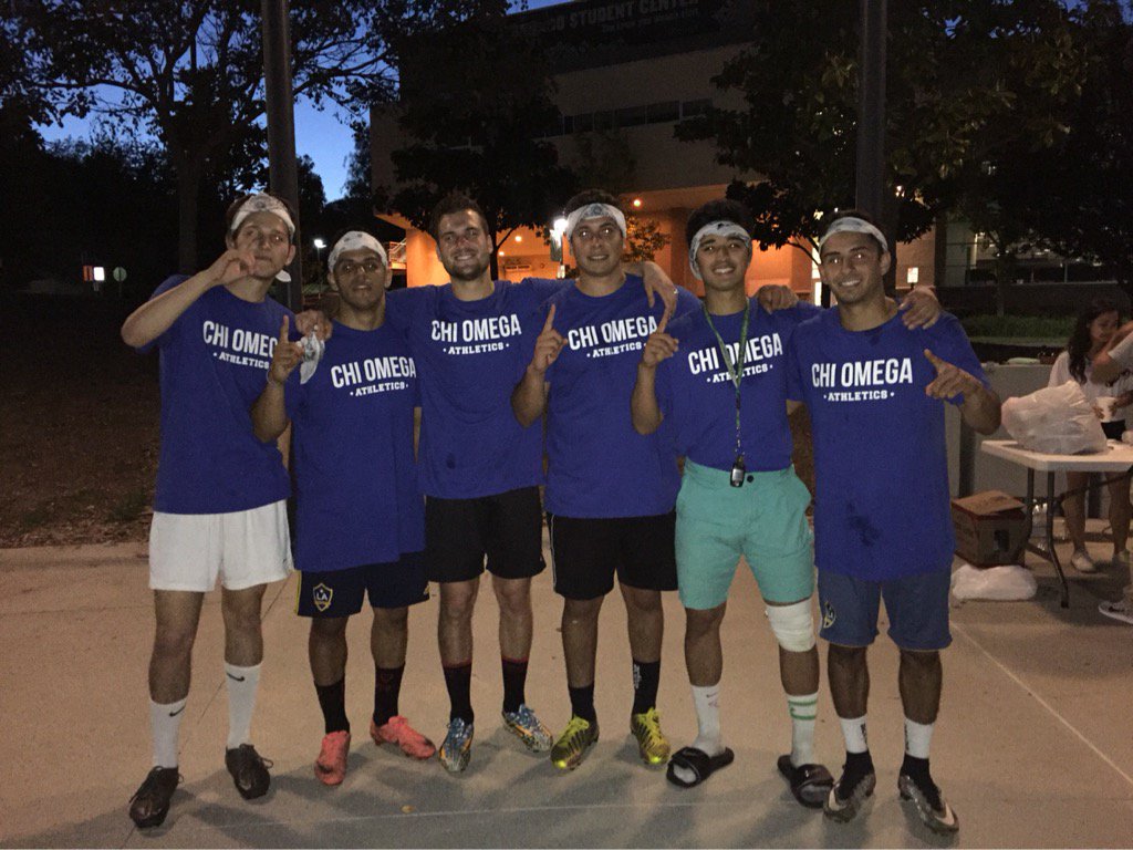 SAE took home the gold in <a href="/ChiOmegaCalPoly/">Chi Omega | CPP</a>'s first ever kick it with chi o soccer tournament 👟⚽️🙌🏽💃🏽💫