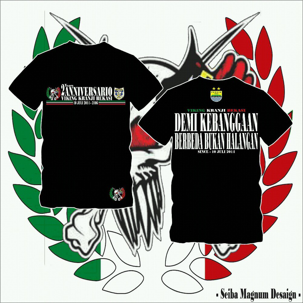 Desain Baju Kaos Viking | Klopdesain
