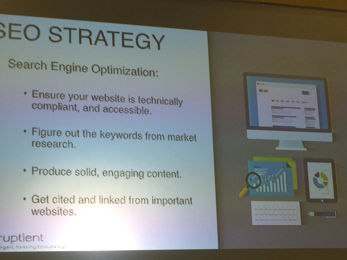 mattvermeulen's tweet photo. SEO in 4 bullet points #tiasg #disrupient https://t.co/dfFrtFqLe3