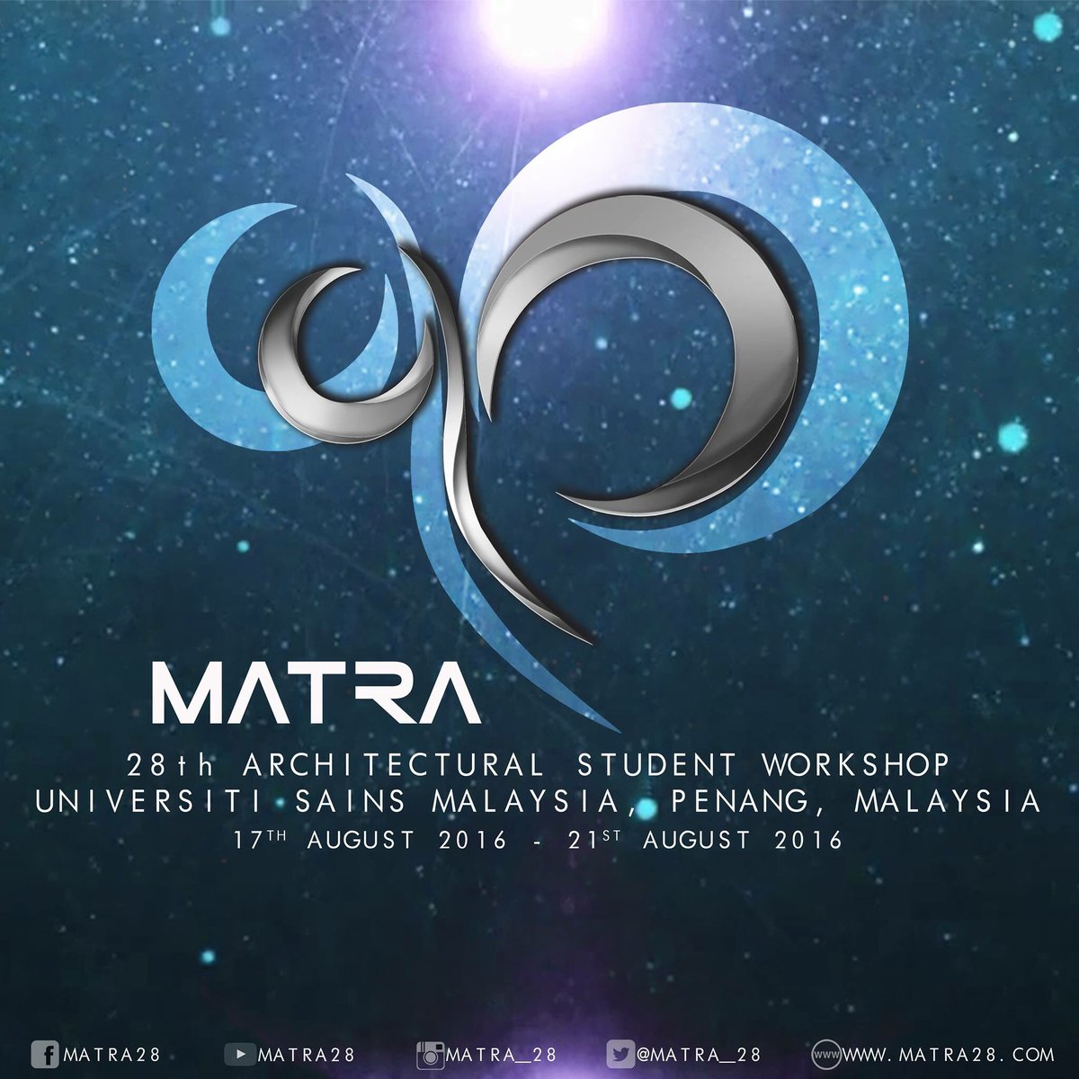 MATRA_28's tweet photo. Save the date with us! 
MATRA 28th Architectural Student Workshop
17th-21st August 2016
Keep RT guys!  #matra28 #usm https://t.co/MZ4FRuWMqz