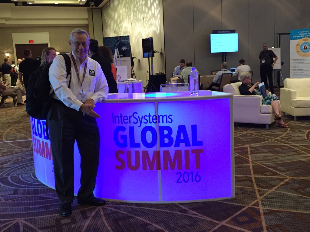 KBCoreSuite's tweet photo. @InterSystems What an awesome experience, technology breakthroughs everywhere. An honor to be a part of the family. https://t.co/qcBVBrwC20