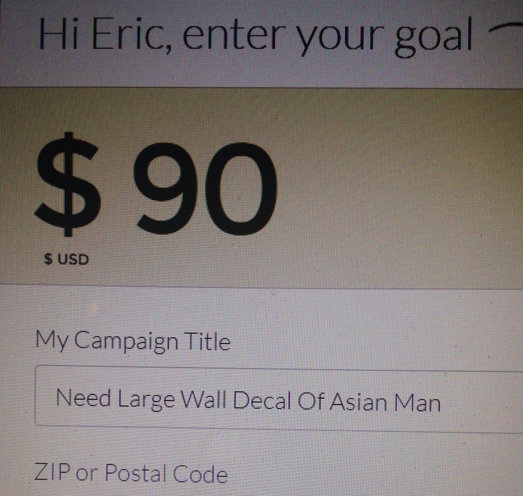 Cool Eric Gofundme Here Is A Good Example Title For A Campaign What Will Yours Be T Co Cgpqquvvs4