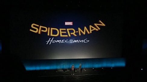 paodlcastillo's tweet photo. ¿Qué tal el estilo retro del logo de #SpiderManHomecoming? 😊🕷 https://t.co/1bBbTxazIi