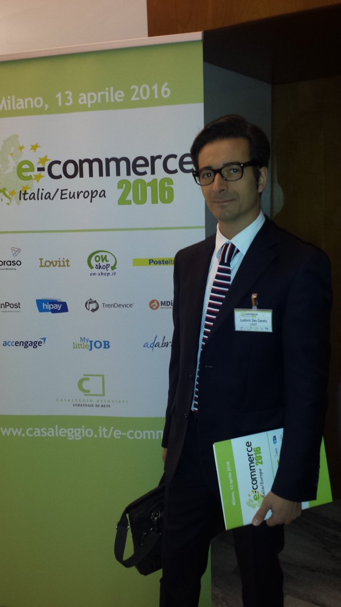 MarcelLoviit's tweet photo. Manca poco #Casaleggio #ecommerce2016 Ludovic Des Garets #Loviit @casaleggio https://t.co/HjjH7s5Saz