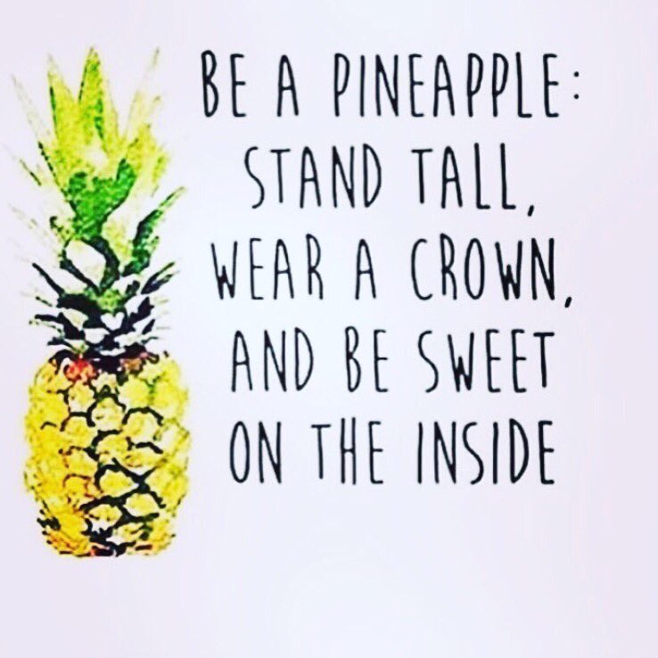 Rachey_Baybee's tweet photo. ๐๐๐๐Love This!๐๐๐๐ #pinapple #standtall #tall #wearacrown #crown #besweet #sweet #sweetinside #inspirationalquotes https://t.co/6VnOzqYWkh
