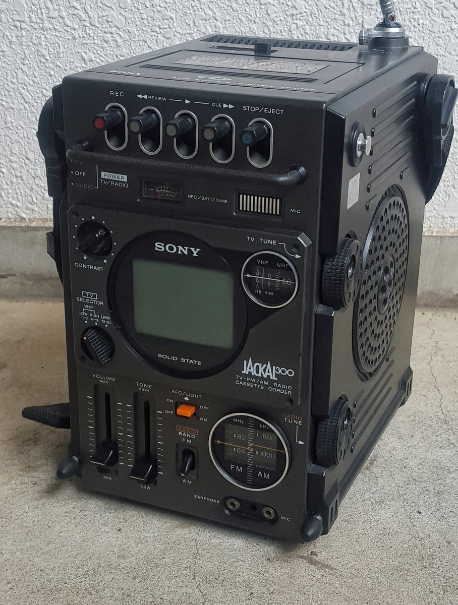SONY JACKAL300 ラテカセ ジャッカル ソニー (ジャンク) - ラジオ SONY JACKAL300 ラテカセ ジャッカル ソニー (ジャンク) - ラジオ