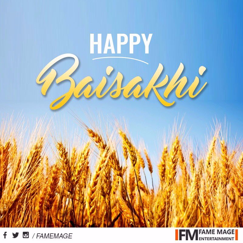 FameMage's tweet photo. Here's wishing everyone a very #HappyBaisakhi! https://t.co/CM25RZhos1