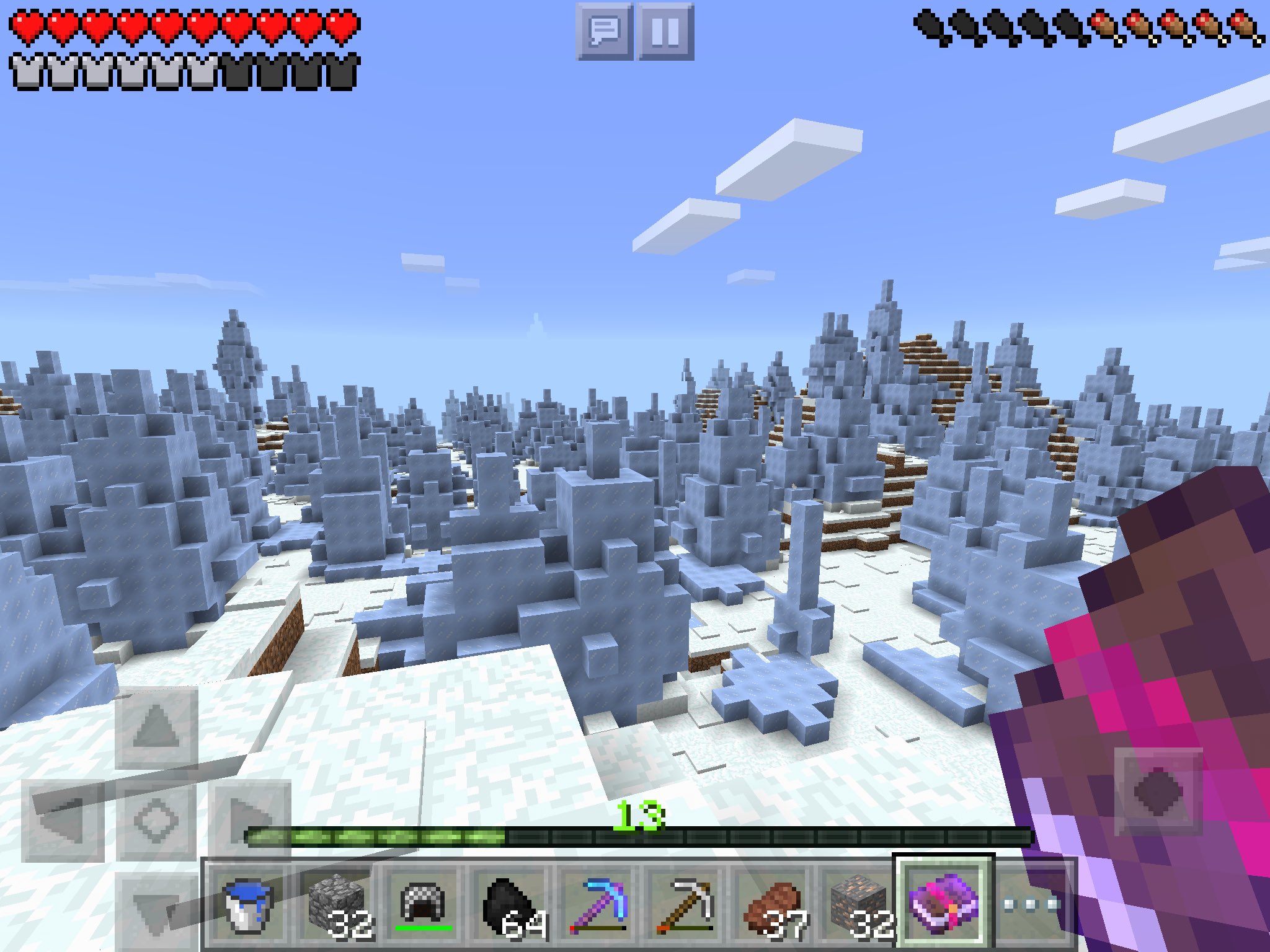 唯吹 樹氷発見 メッチャ遠いよ D マイクラpe T Co Cjvmmawf8c Twitter