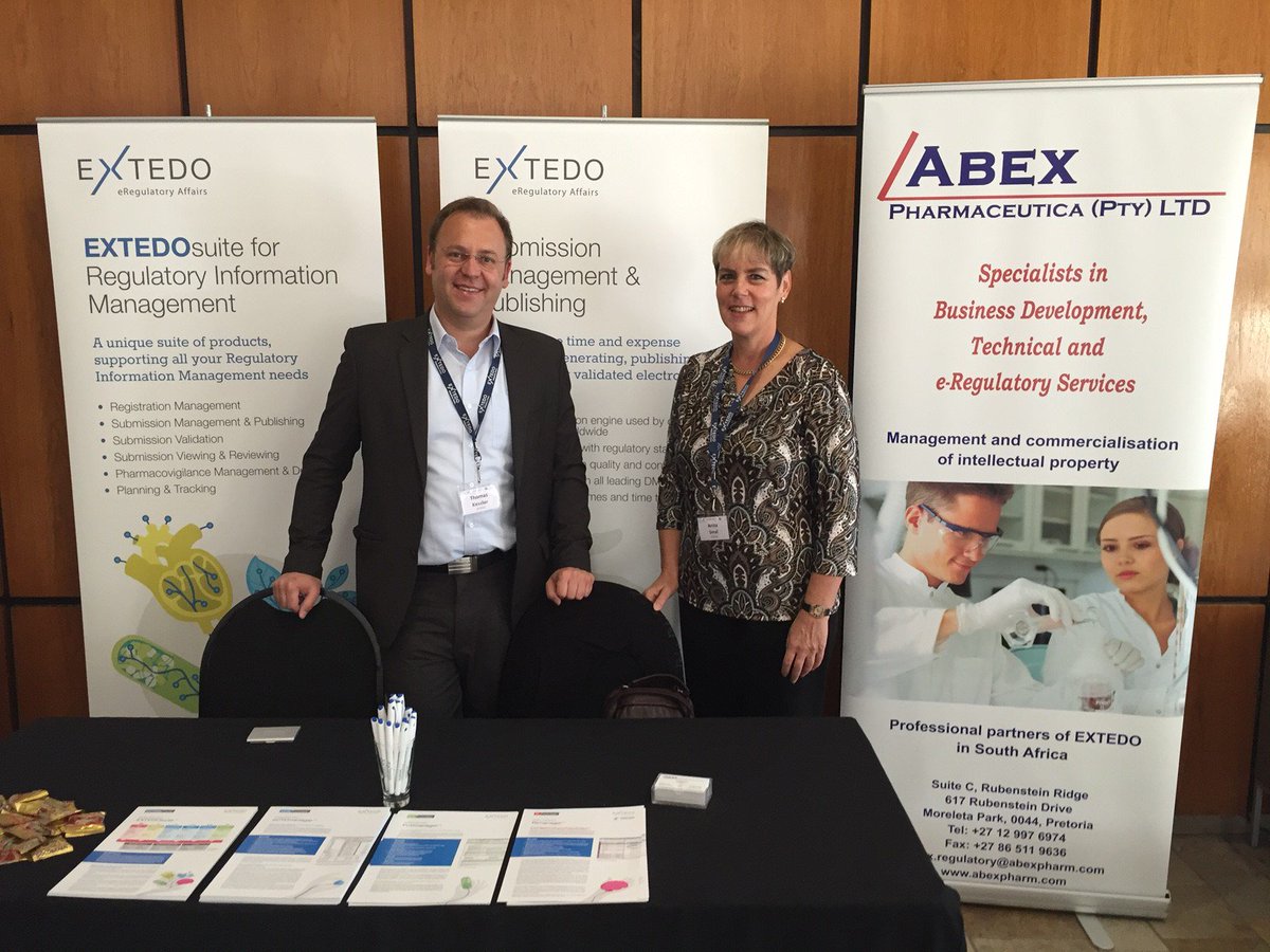 EXTEDO's tweet photo. Meet EXTEDO and our #partner ABEX at the #SAAPI #conference in #Pretoria! https://t.co/ym6LpdswuJ
