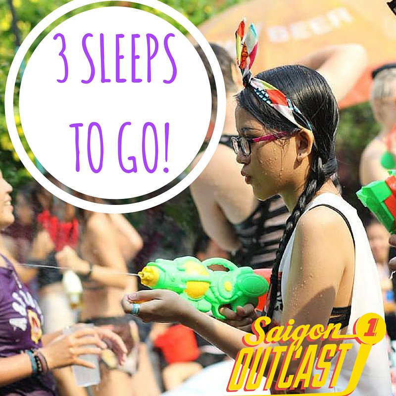 SaigonOutcast's tweet photo. Get Wet! #3sleeps #songkran #waterfestival #hcmc #saigon https://t.co/HXh2X39mSd