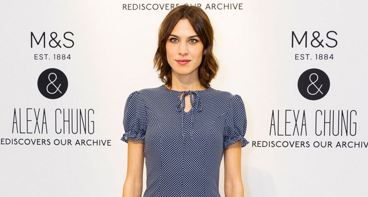 Here's what <a href="/alexa_chung/">alexa</a> wore to the launch of #ARCHIVEBYALEXA (and more of her best looks) glmr.uk/kfKFng