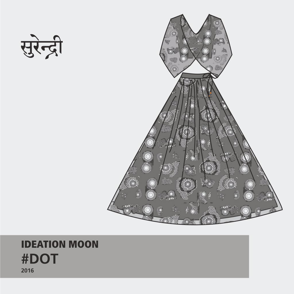 surendribyYC's tweet image. #surendri #ideation #ideationprocess #dot #moon #lunarsurface #fashionillustration #illustration