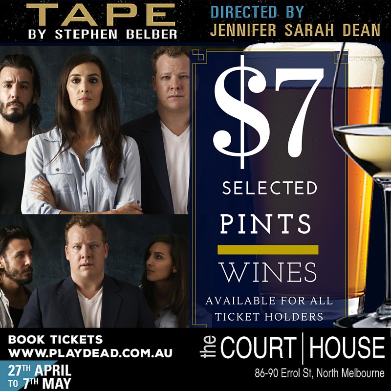 Thanks to <a href="/tchonerrol/">the courthouse hotel</a> to offering great deals on drinks for all tickets holders!
trybooking.com/Booking/Bookin…
