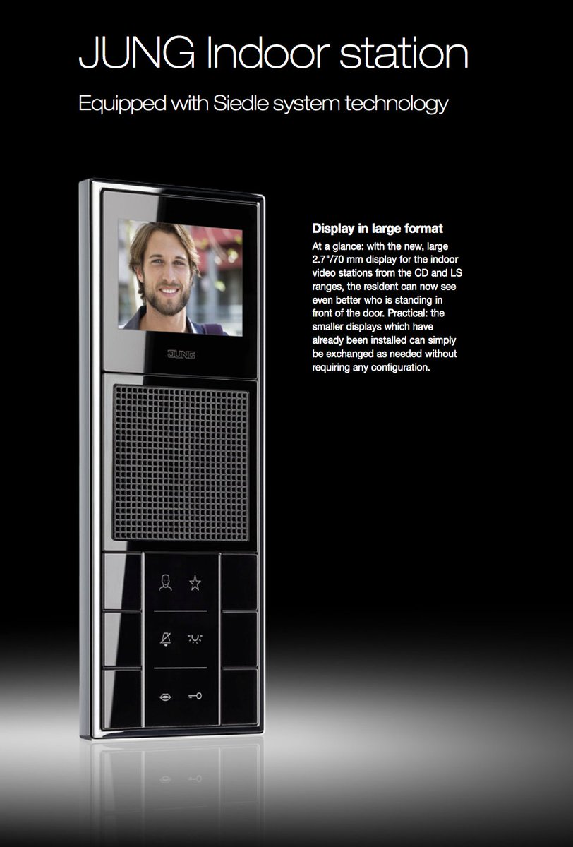 JUNGLONDON's tweet photo. https://t.co/EEaLrjq3iG #JUNG #IndoorStation #HomeAutomation #SmartHome #SiedleSystemTechnology #VideoAudioIndoorSys https://t.co/9FAbEWY2AF