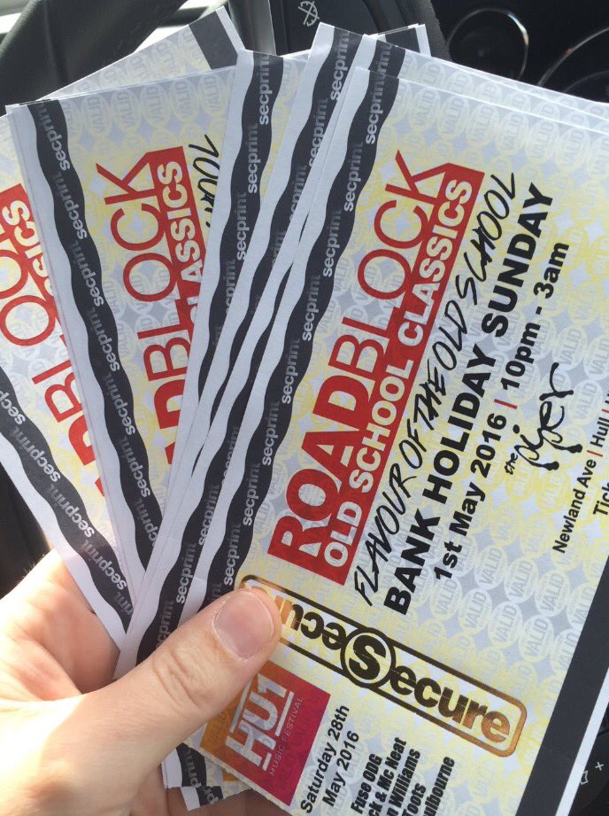 Selling fast already!! 
<a href="/DJDAZWILLIAMS27/">DJ Darren Williams 🇬🇧|🇿🇦</a> 
<a href="/DJToots2Len/">DJToots2len</a> 
<a href="/dg_hull/">Darren Goulbourne</a>