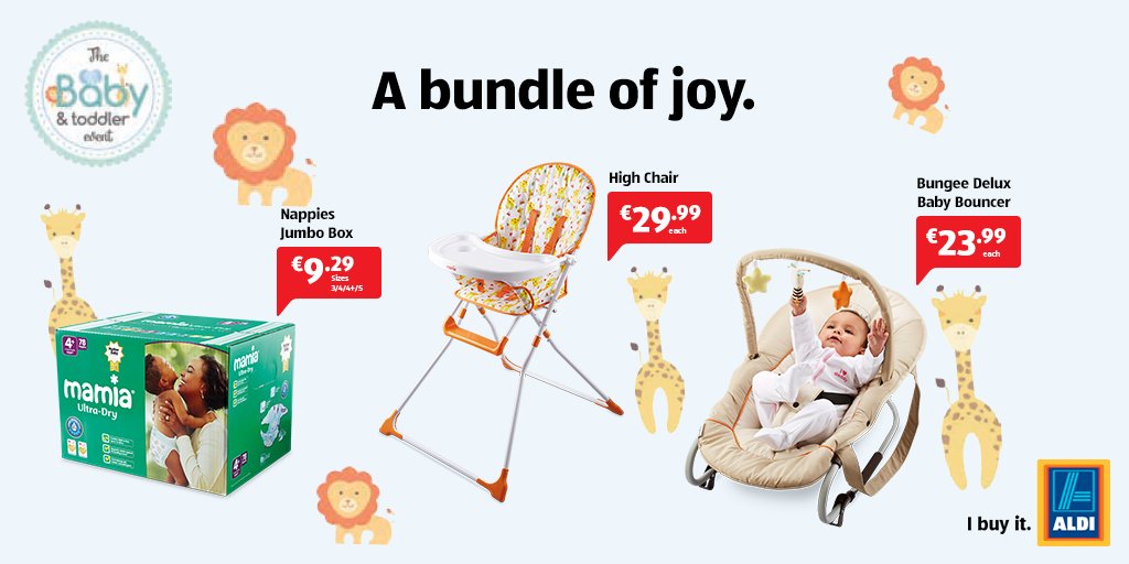 aldi baby bouncer chair