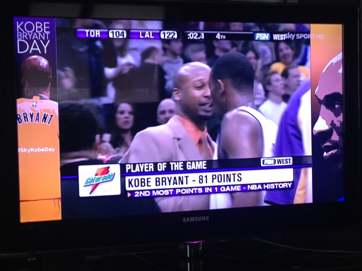 fedetrotti's tweet photo. Grazie @SkySport per questa giornata tanto malinconica quanto indimenticabile #SkyKobeDay #ThankYouKobe @kobebryant https://t.co/A9kEtgDhux