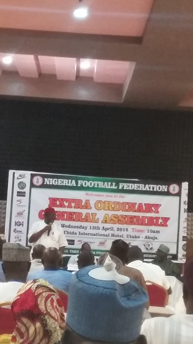 legitngnews's tweet photo. We must always leave a room for reconciliation - Senator Obinna Ogba. #NFFcrisis #extraordinarycongress https://t.co/eO3pR6XDQH