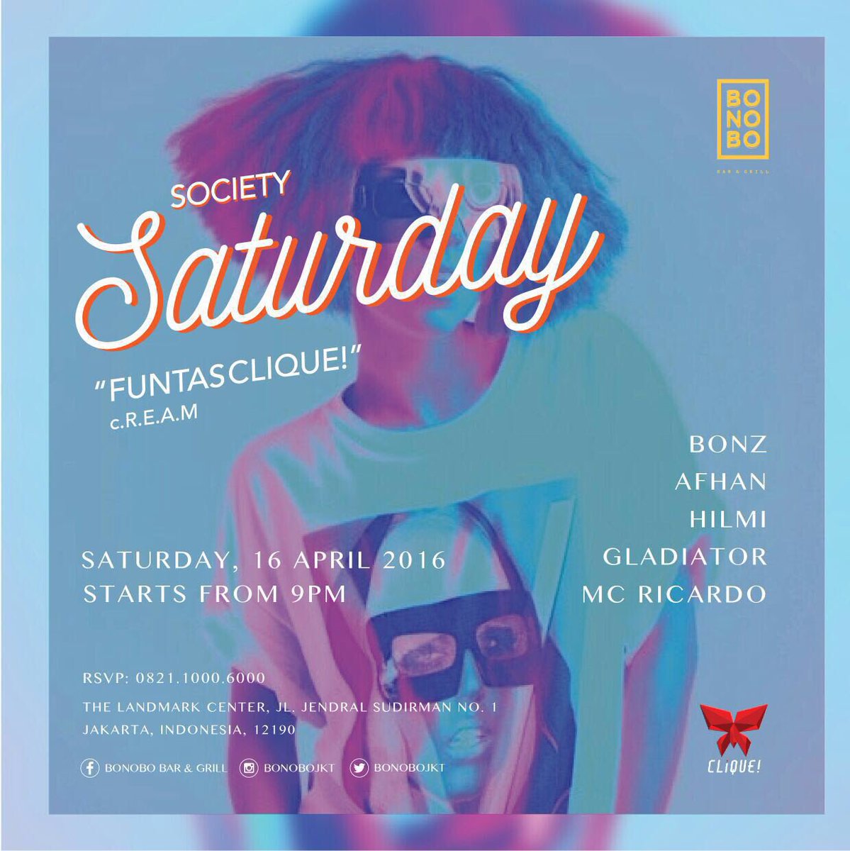 randybuncitz's tweet photo. FUNTASCLIQUE! : c.R.E.A.M is back this Saturday at @BoNoBojkt with our finest ! See ya fellas ! STAY #FUNTASCLIQUE! https://t.co/kHGjiwNxux