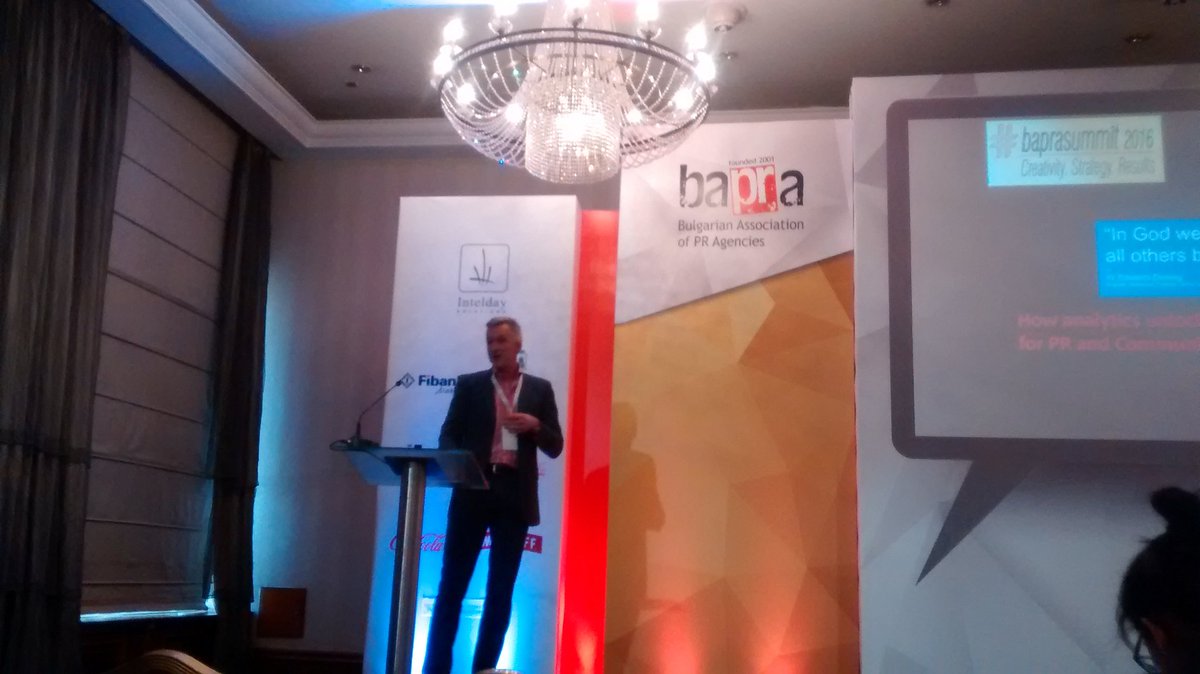 Lokumena's tweet photo. "In God we trust, all others bring data" @thomasstoeckle1 now on #BAPRASUMMIT #baprasummit2016 https://t.co/NkYYNc35we