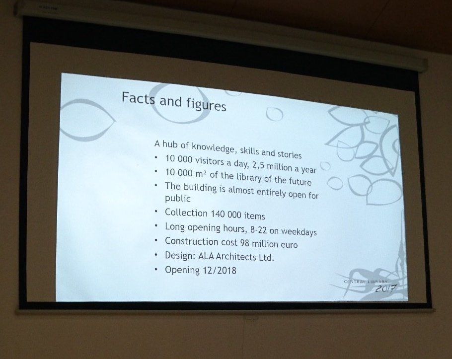 RoboticsFinland's tweet image. Facts and areas of development presented by Anna-Maria Soininvaara #AiroBot #Airo #libraryrobot #kirjastorobo