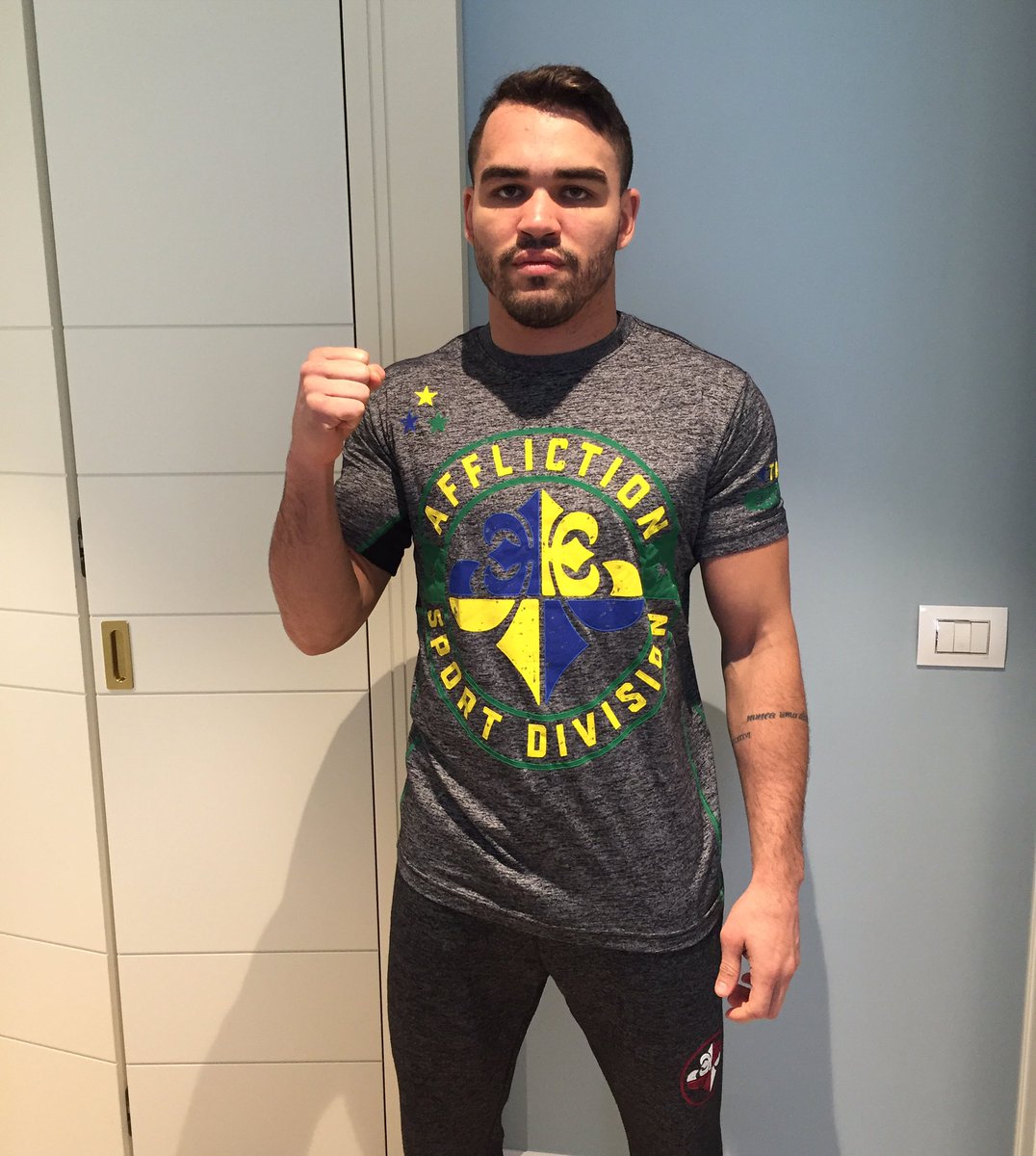 PatrickyPitbull's tweet photo. Just got my Affliction clothes! Thank you @Affliction for believing in me! #afflictionsports https://t.co/LSPi43oztE